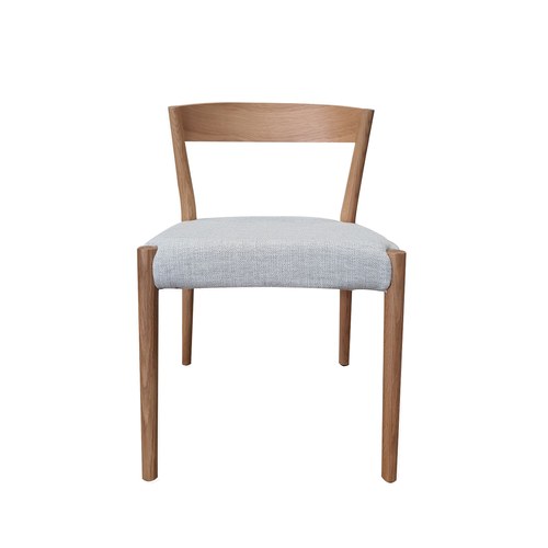 丹麥Tolv 一字靠背單椅 (布面/亞麻色)