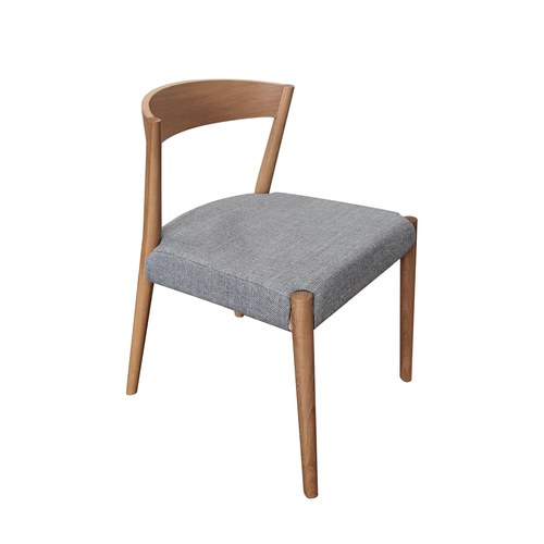 丹麥Tolv 一字靠背單椅 (布面/深灰)