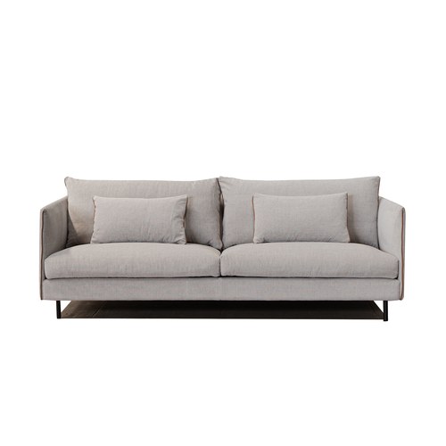 丹麥Tolv Weekend北歐假日風情沙發 (米灰、220公分)