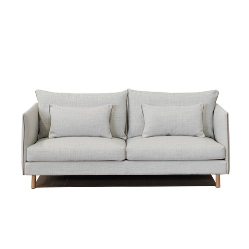 丹麥Tolv Weekend北歐假日風情沙發 (混麻灰、190公分)