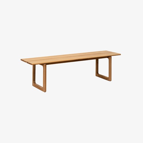 丹麥Tolv Hover設計師輪廓長凳(橡木/170公分)