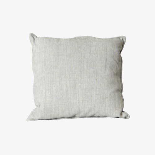 丹麥Tolv Baker積木棉麻抱枕 (60x60、混麻灰)