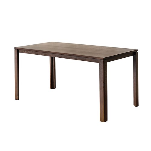 丹麥Tolv Simple全實心橡木餐桌 (胡桃木色)