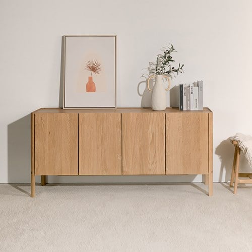 丹麥Tolv Nell 橡木邊櫃(160公分)