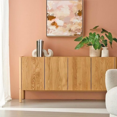 丹麥Tolv Nell 橡木邊櫃(160公分)