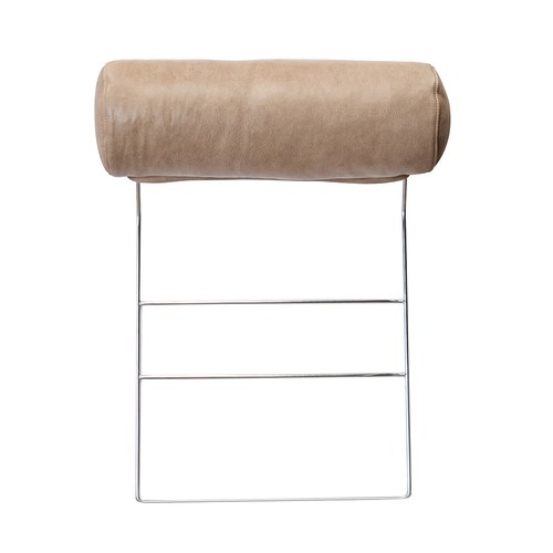 丹麥Tolv Weekend北歐假日移動式頭靠枕(皮革、奶茶色)