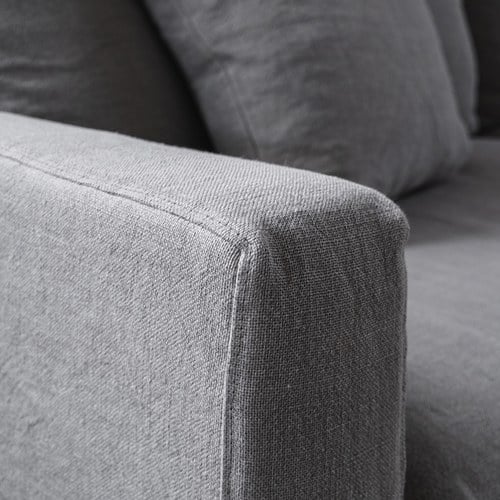 丹麥Tolv Sloopy自由氣息法式3.5人沙發 (淺灰)