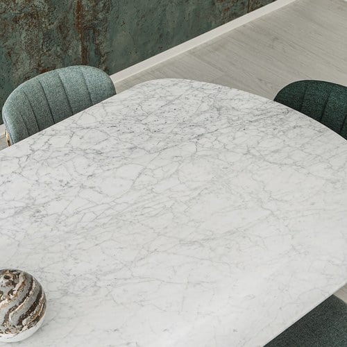 丹麥Tolv Tathra塔拉大理石長桌 (橡木、240公分)