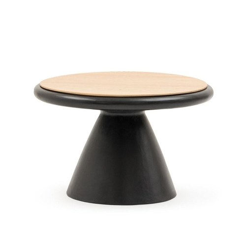 丹麥Tolv RAMEL沙漏茶几 (黑混凝土)