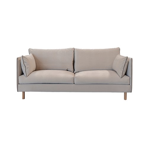 丹麥Tolv Weekend北歐假日風情沙發(米色貓抓布/190公分)