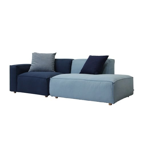 丹麥Tolv Baker積木布面沙發 (深藍)