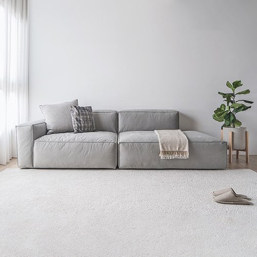 丹麥Tolv Baker積木沙發 (可拆式、灰色貓抓布)