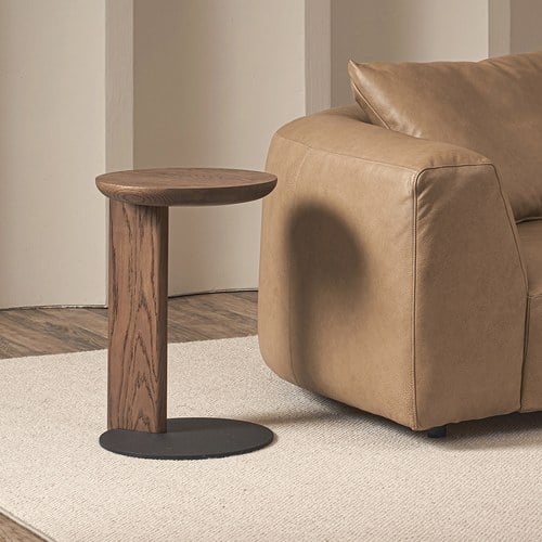 丹麥 Tolv Guild圓弧邊桌(拿鐵橡木)