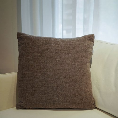 丹麥Tolv 沙發布面抱枕靠枕 (摩卡棕/50CM)