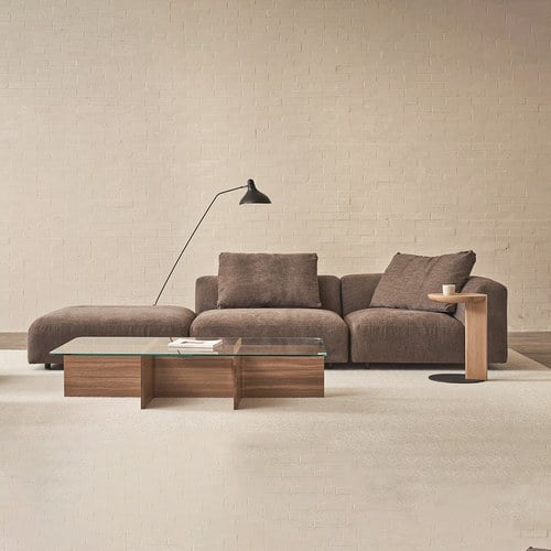 丹麥 Tolv Peal沛爾布面沙發(摩卡棕)