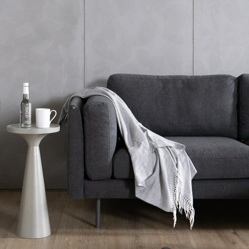 波蘭 Sits Sigge派皮酥塔三人沙發 (深灰)