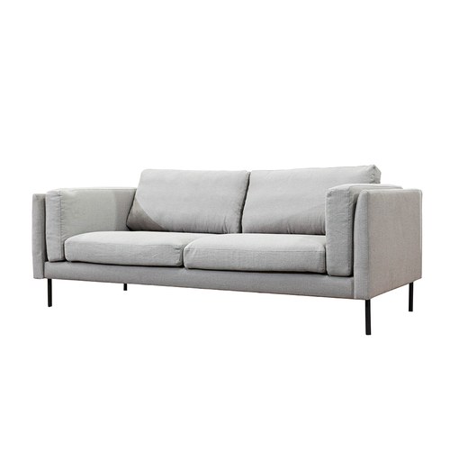 波蘭 Sits Sigge派皮酥塔三人沙發 (灰米G)