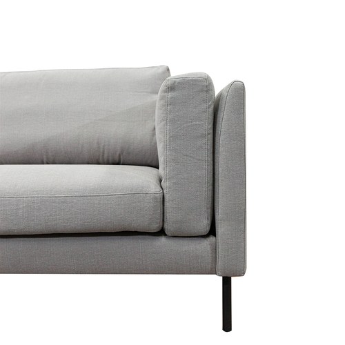 波蘭 Sits Sigge派皮酥塔三人沙發 (灰米G)