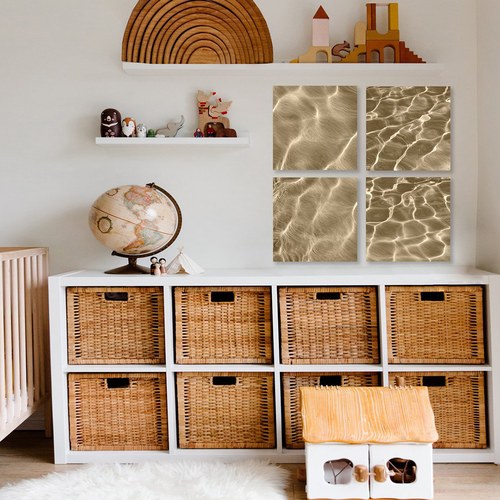 美國TwoPalms 寧靜流水波紋掛畫組 (51公分)