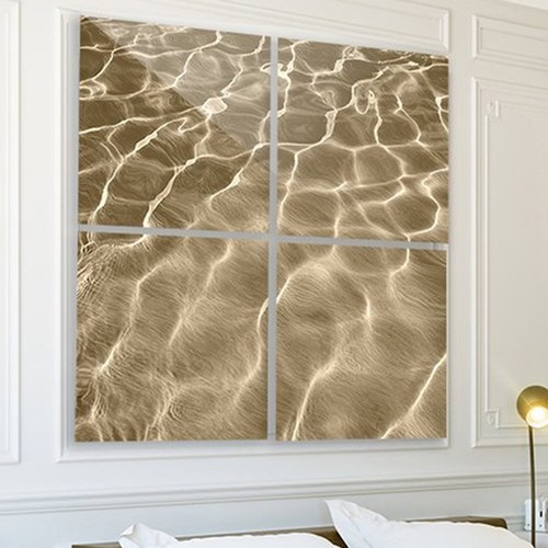 美國TwoPalms 寧靜流水波紋掛畫組 (51公分)