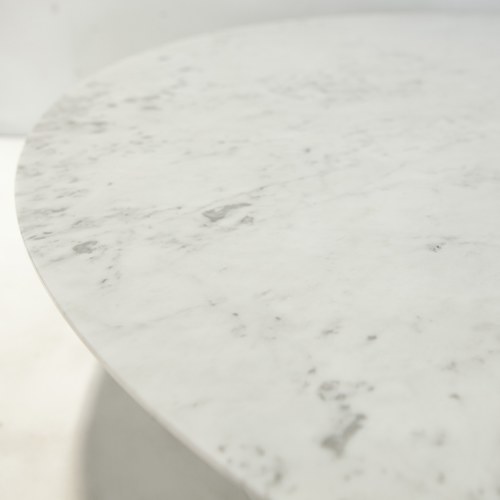 義大利HORM ALBINO FAMILY 大理石邊桌 (白)