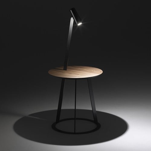 義大利 HORM ALBINO立燈圓形邊桌