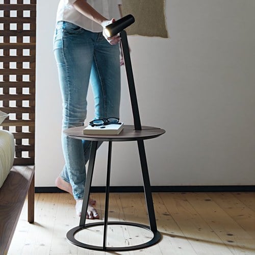 義大利 HORM ALBINO立燈圓形邊桌