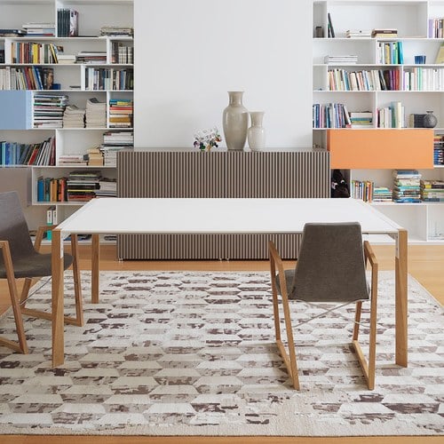 義大利HORM TANGO極致奈米科技經典餐桌 (白)