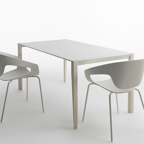 義大利HORM TANGO極致奈米科技經典餐桌 (白、125 x 80公分)
