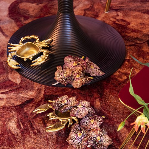 荷蘭 BoldMonkey 螃蟹金屬托盤擺飾