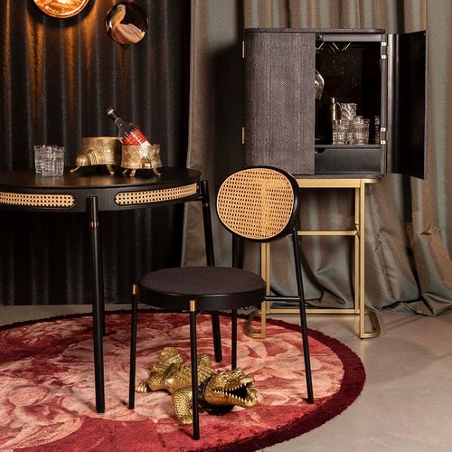 荷蘭 BoldMonkey 捌零年代復古藤咖啡桌