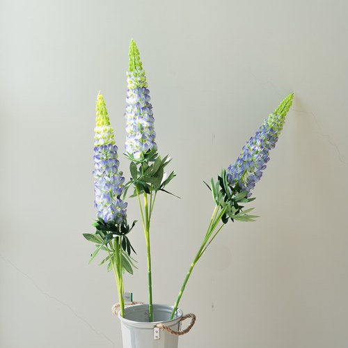 荷蘭Emerald人造花藝 靛藍色羽扇豆魯冰花