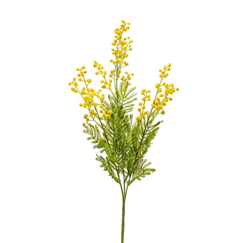 荷蘭Emerald人造花藝 含羞草(黃、68公分)