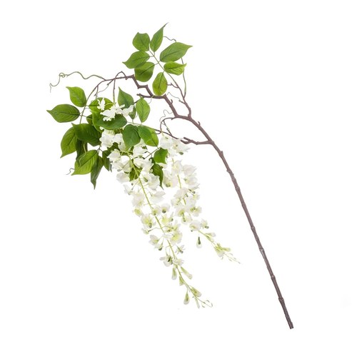 荷蘭Emerald人造花藝白色紫藤花 (長145公分)