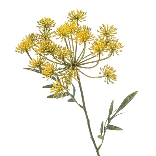 荷蘭Emerald人造花藝 蒔蘿花-黃色 (76cm)