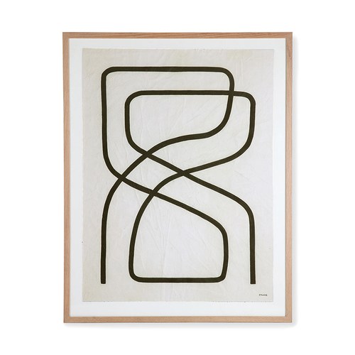 荷蘭HkLiving 藝術家Benjamin Ewing線性掛畫