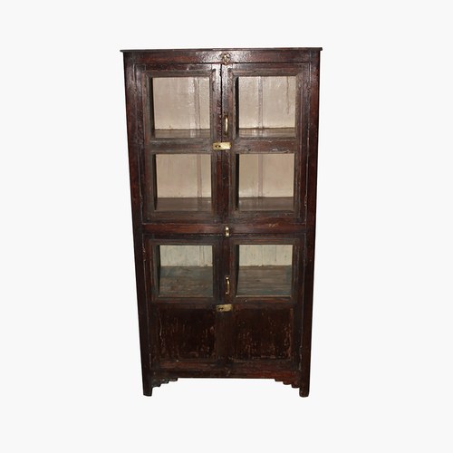 荷蘭RawMaterials 古色柚木四門高櫃 (高152公分)