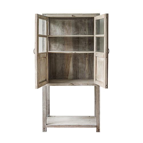 荷蘭RawMaterials 石灰洗兩門高櫃 (高92公分)