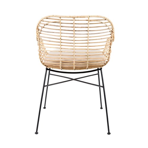 荷蘭Zuiver 天然藤編休閒扶手椅