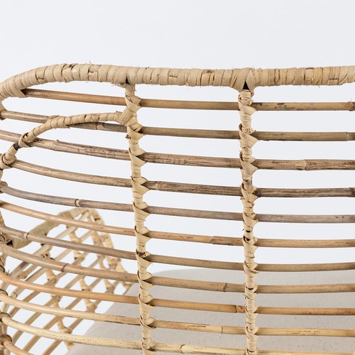 荷蘭Zuiver 天然藤編休閒扶手椅