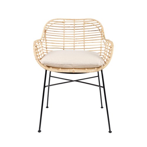 荷蘭Zuiver 天然藤編休閒扶手椅
