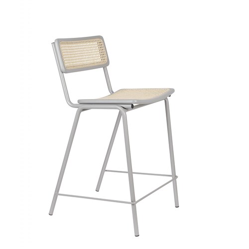 荷蘭Zuiver 霍爾特藤編中島椅 (灰)