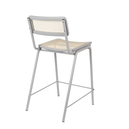 荷蘭Zuiver 霍爾特藤編中島椅 (灰)