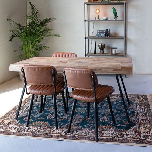 荷蘭Zuiver 神話符碼藝術地毯 (棕、300公分)