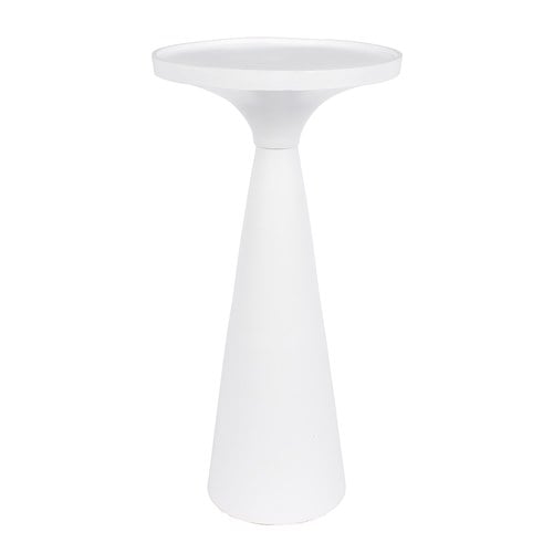 荷蘭Zuiver Floss時髦沙龍邊桌(白)