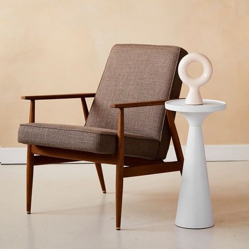 荷蘭Zuiver Floss時髦沙龍邊桌(白)