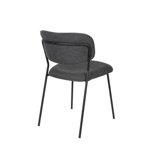 荷蘭Zuiver 微笑貝殼單椅 (煤炭灰)