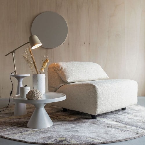 荷蘭Zuiver Floss時髦沙龍咖啡桌 (白)