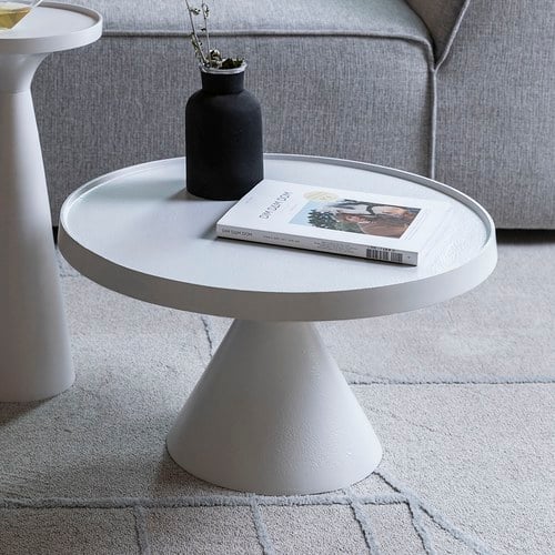 荷蘭Zuiver Floss時髦沙龍咖啡桌 (白)