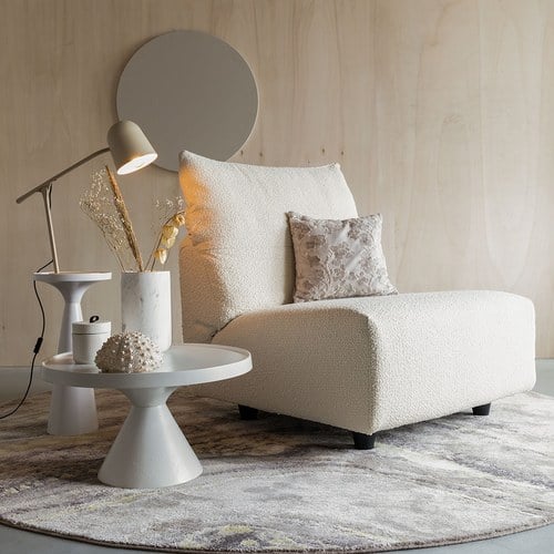 荷蘭Zuiver Floss時髦沙龍咖啡桌 (白)